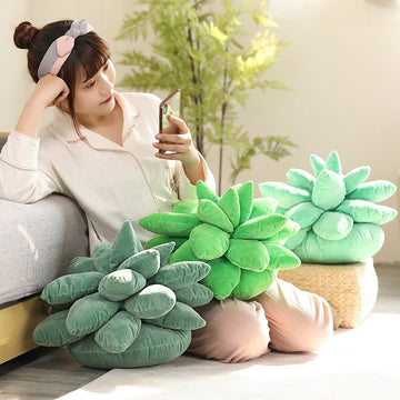 PlantThrow - Succulent Plush Pillow